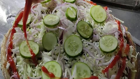 Biggest Veg Burger of Pakistan | Veg Sandwich #sandwich #reelsvideo