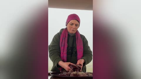 Classic Azerbaijani Cuisine in the Wild Mountains! Relaxing ASMR Cooking from the Hermits