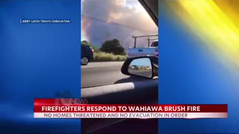 BREAKING🚨ANOTHER FIRE HAS STARTED IN WAHIAWA HONOLULU HAWAII