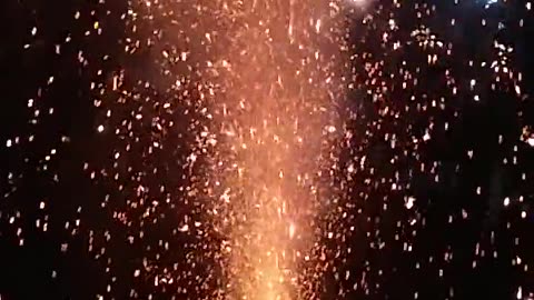 Beautiful fireworks display