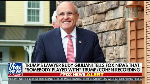 Giuliani Accuses Cohen-Trump Of Being Edited Before Played On CNN