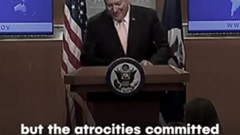 Mike Pompeo traitor and pedo talks about CIA corruptions with smiles