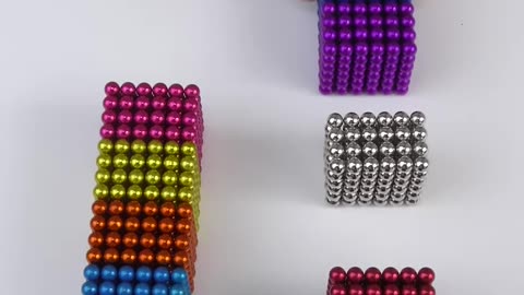Tiny Magnetic Balls Attach To Each Other ASMR