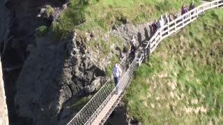 2009 Carrick a rede rope bridge Northern Ireland