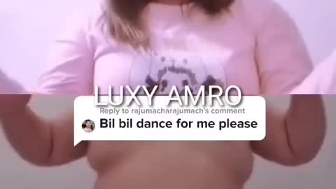 Funny dancing chubby girl 2021