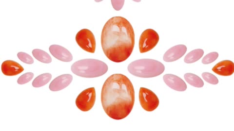 Pink opal spiny oyster Color pink orange Shape pear oval Size 13*18mm 7*10mm 7*14mm