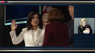 Kathy Hochul has been sworn in as Governor of New York