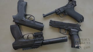 KWC Luger P-08 Back in Stock - Umarex TDP 45 Tac - Beretta PX4 - Update Preview Video