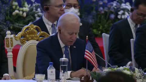 Biden refers to host Prime Minster of Cambodia as leader of COLOMBIA