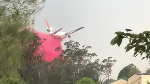 They Saved The Day” DC10 retardant drop spectacular Tony johnson