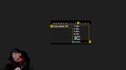 Canon 70D Power Setting Times & Video Recording Times. How to Change or Make these Settings Longer.
