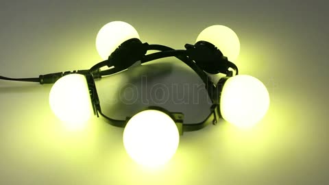60mm Milky cover pixel point lights