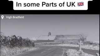 First Snow Fall of the Year In some Parts of UK