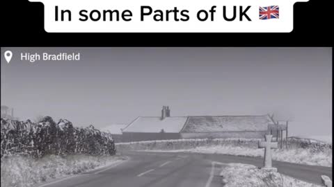 First Snow Fall of the Year In some Parts of UK