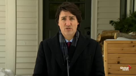 Trudeau comes out of hiding to misrepresent the Convoy to Ottawa