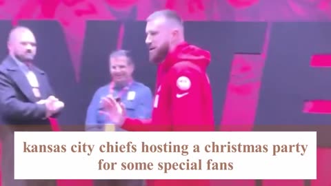 Taylor Swift is Santa Claus in My Life '' Says Travis Kelce in Christmas Party 26th December 2023