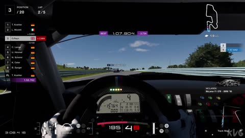 Gran Turismo 7 - BMW Z4 GT3 2011 - Cockpit View Gameplay (PS5 FHD) [1080p60FPS]