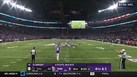 NOW Dallas Cowboys vs Minnesota Vikings Full Highlights 4th QTR | NFL Week 10, 2022 PART 1