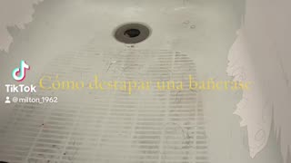 Destapando una bañera