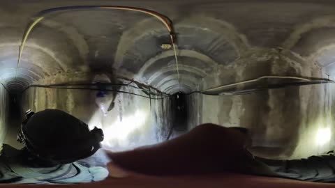 Take a 360° Tour of the Hamas Terrorist Tunnels Dug Below Shifa Hospital.