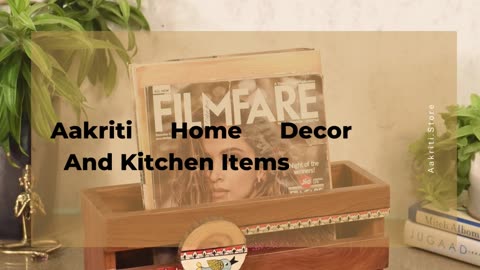 Elegance & Essentials: Aakriti.Store's Home Decor and Kitchen Collection