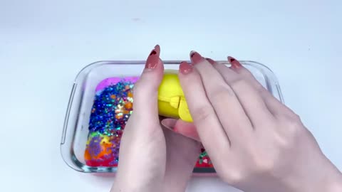 Slime mixing random piping bags