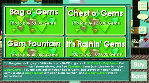 Growtopia _151 - 125,000 Gems + Growtoken Giveaways-HJFx6mUSlVA