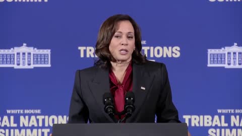 WATCH LIVE: Harris addresses White House Tribal Nations Summit in Washington, D.C.