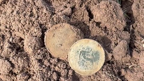 1866 Full Penny On The Field Metal Detecting