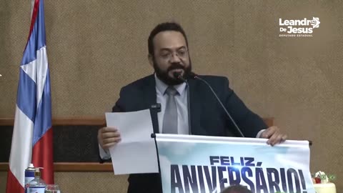 Deputado Leandro de Jesus faz homenagem a Bolsonado na Assembleia da Bahia