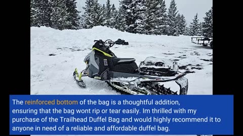 Customer Feedback: Element Equipment Trailhead Duffel Bag Shoulder Straps Waterproof Yellow Lar...