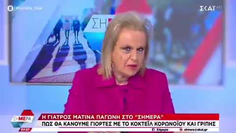 Παγώνη: Να ξαναφορέσουμε μάσκες