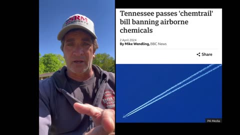 Tennessee banned chemical Aerosol spraying (chemtrails).