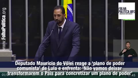 Deputado Maurício do Vôlei reage a ‘plano de poder comunista’ de Lula e enfrenta: ‘Não vamos...