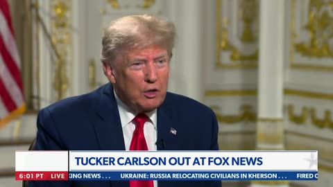 President Trump tells Greg Kelly his thoughts on Fox & Tucker Carlson parting ways