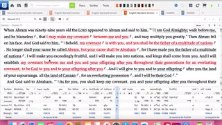 Overview of the Abrahamic Covenant- Hebrews 6