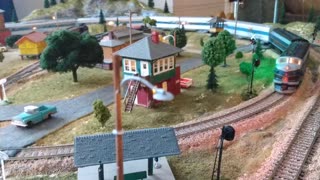 Woodland Scenics Grand Valley Layout 2024 with Athearn B&O Train