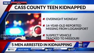 5 Illegal Aliens Charged with Kidnapping a 14-Year-old Indiana girl