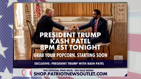 🔴 REPLAY | Exclusive: President Trump With Kash Patel