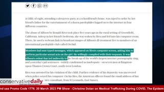 Conservative Daily: Operation Cathedral, The Dark History of Modern Child Abuse with Christine Dolan