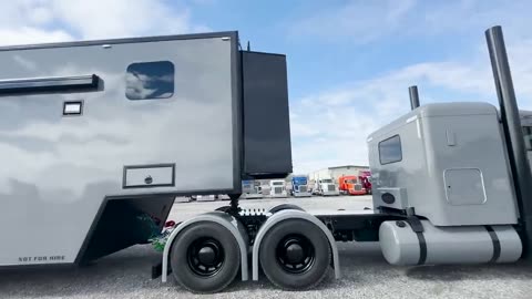 Custom Peterbilt with a 5150 trailer