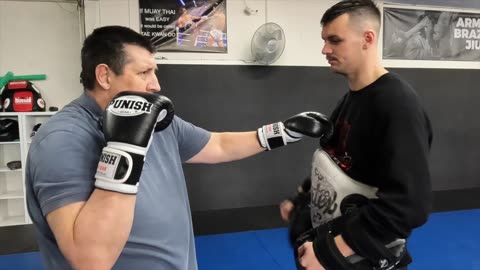 Fighting Blind Muay Thai Self Defence