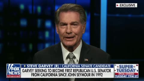 Steve Garvey EXPLAINS why he is running for Senate in California