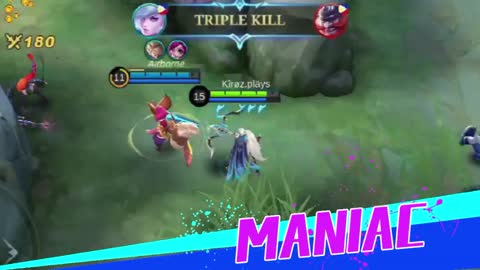 Mobile Legends | Miya | Maniac 4kills