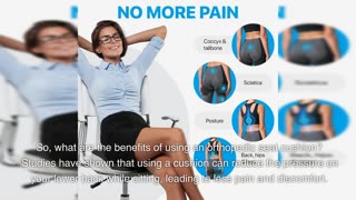 Back Pain no more! Sit in relaxation and comfort!