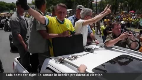 Lula wins Brazil’s presidential election, ousting incumbent Bolsonaro