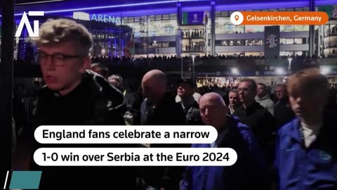 England Fans React to Euro 2024 Win Mixed Emotions | Amaravati Today