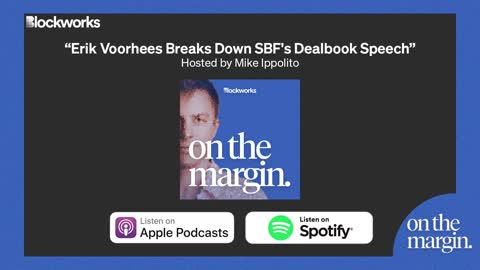 Erik Voorhees Breaks Down SBF's Dealbook Speech