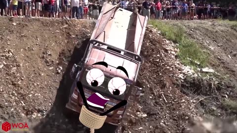 Extreme Monster Truck Off Road Crashes & Fails | Off Road Doodles Vehicle Mud Race