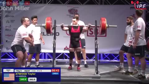 Taylor Atwood - 758kg 1st Place 74kg